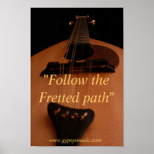 The fretted path posters