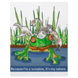 The Frog and Scorpion flyers