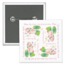The Frog Prince Story Pinback Button