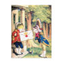 The Frog The Fish & the Queen of Hearts Invitation Post Cards