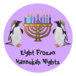 The Frozen Chosen Hannukah stickers