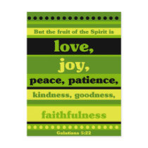 The Fruit of the Spirit is Love Postcard