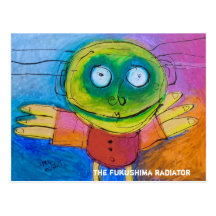 the fukushima radiator post card