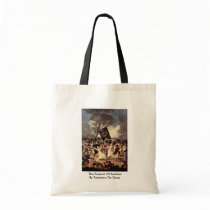 The Funeral Of Sardina By Francisco De Goya Tote Bag