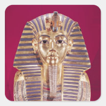 The funerary mask of Tutankhamun Stickers