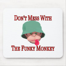 The Funky Monkey Mousepads