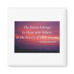 The Future Belongs magnets
