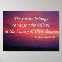 The Future Belongs Print