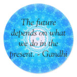 The future depends on what we do in the present. stickers