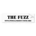 The Fuzz - Bumper Sticker bumper stickers