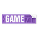 The Game Needs Me! Sticker bumper stickers