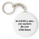 the GARAGE is mine..., keychains