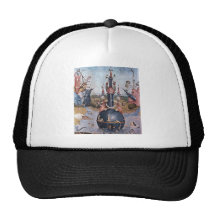 The Garden Of Earthly Delights: By Hieronymus Mesh Hats