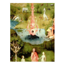 The Garden of Earthly Delights Post Card