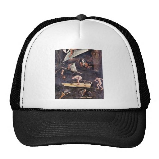 The Garden Of Earthly Right Wing By Hieronymus Trucker Hat