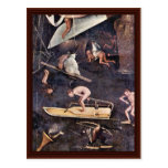 The Garden Of Earthly Right Wing By Hieronymus Post Card