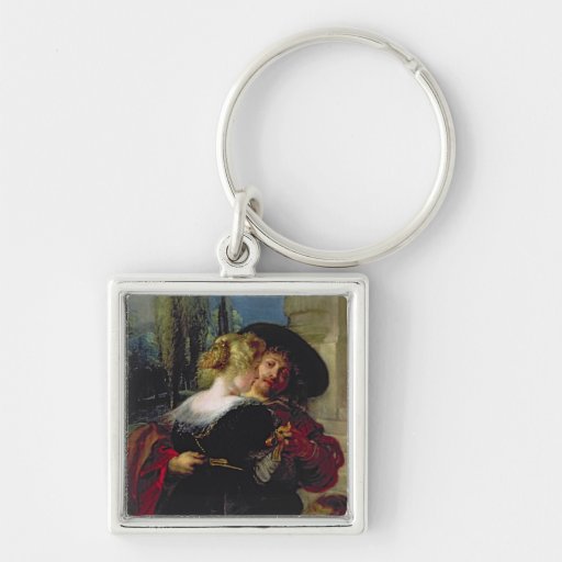 The Garden of Love, c.1630-32 Key Chain