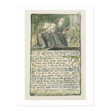 'The Garden of Love', plate 45 (Bentley 44) from ' Postcard