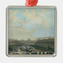 The Garden of the Palais Royal, 1791 Christmas Tree Ornament