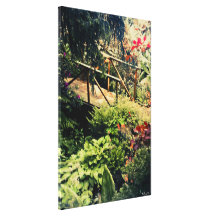 The Garden Path Gallery Wrapped Canvas