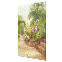 The Garden Steps Gallery Wrap Canvas