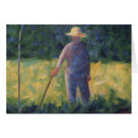 The Gardener - Georges Seurat cards