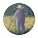 The Gardener - Georges Seurat magnets