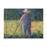 The Gardener - Georges Seurat Post Card