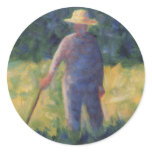 The Gardener - Georges Seurat stickers
