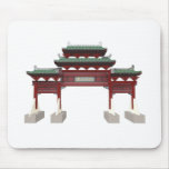 The Gate of  West Lake Huizhou: 3D Model: mousepads