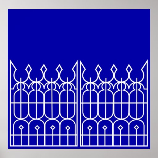 The Gate to Hedensted Churchyard Print