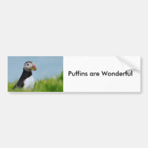 The Gatherer Puffin Bumper Stickers