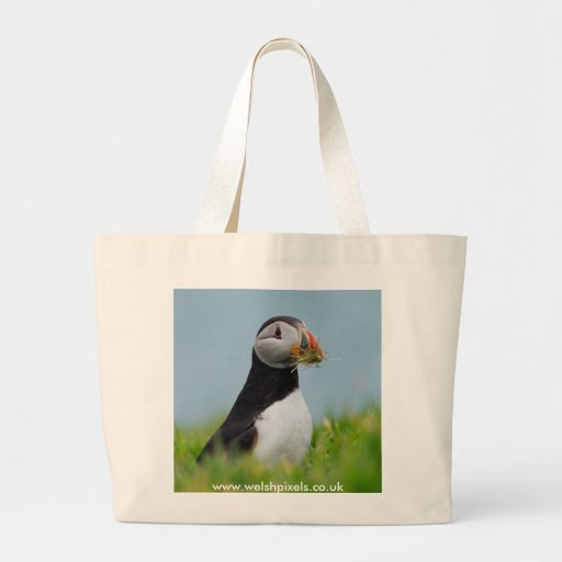 The Gatherer Puffin Tote Bag