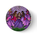 The Gathering of Belly Dancers in Purple buttons