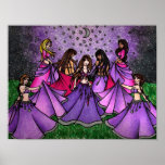 The Gathering Women Art Canvas Print