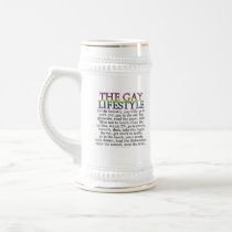 The gay lifestyle coffee mug