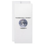 The Geek Shall Inherit The Earth rack cards