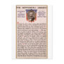 The Gettysburg Address by Abraham Lincoln 1863 Post Card