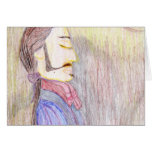 The ghost "M" Greeting Cards