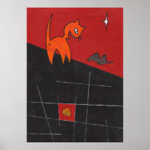 the ginger cat and the waterrat posters