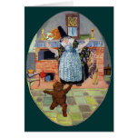 The Gingerbread Boy Jumps Out of the Oven Cards