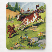 The Gingerbread Boy & the Cow Mousepads