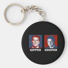 The Gipper and The Groper Key Chain