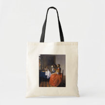 The Girl with the Wineglass Bags