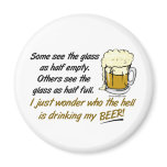 The Glass is Half Full? Magnets