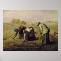 The Gleaners by Jean-François Millet 1857 Posters
