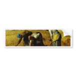The Gleaners,  By Millet  (Best Quality) bumper stickers