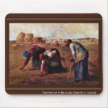 The Gleaners By Millet  (Best Quality) mousepads