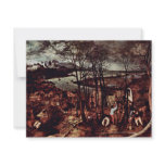 The Gloomy Day (Month Of February Or March) By Bru invitations