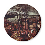 The Gloomy Day (Month Of February Or March) By Bru magnets